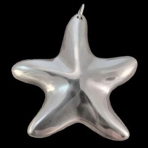 Vintage Joseph Esposito Sterling 3D Star Fish Pendant